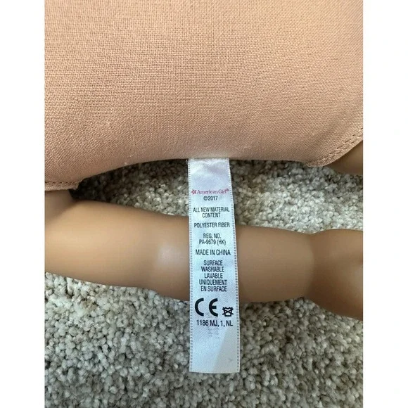 American Girl Doll- Courtney with Blue Top and Denim Skirt - Picture 9 of 16